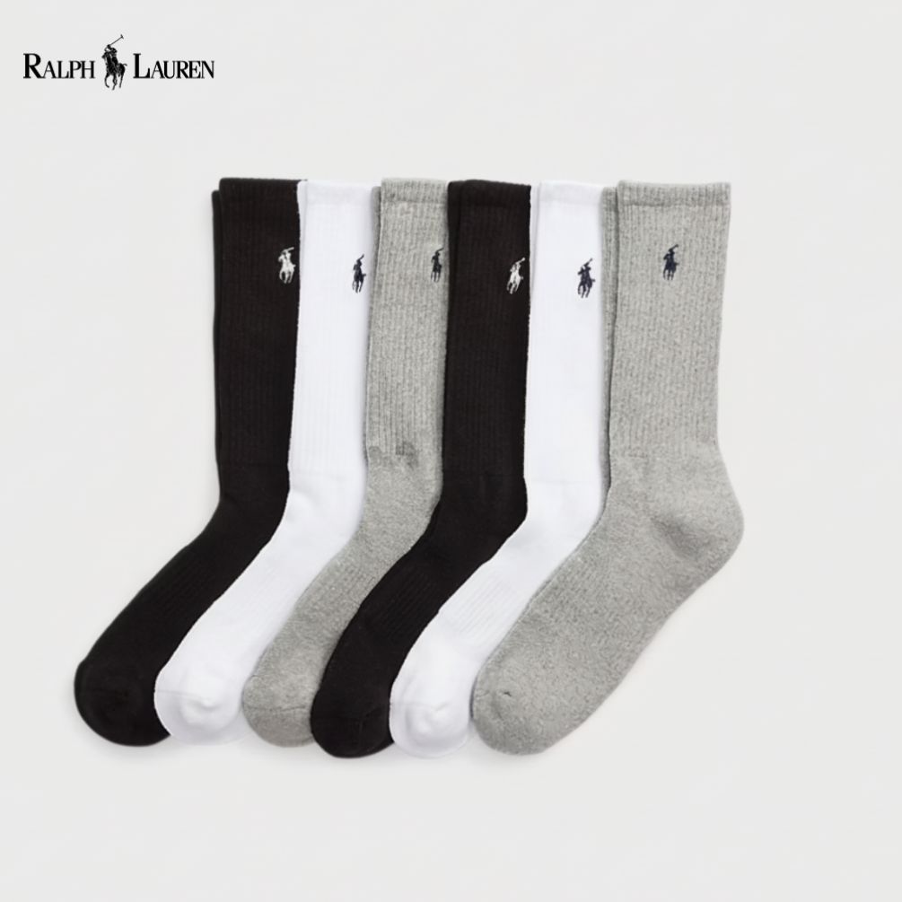 RALPH LAUREN – Komfort-Socken 6 Paar Bidirian Outlet